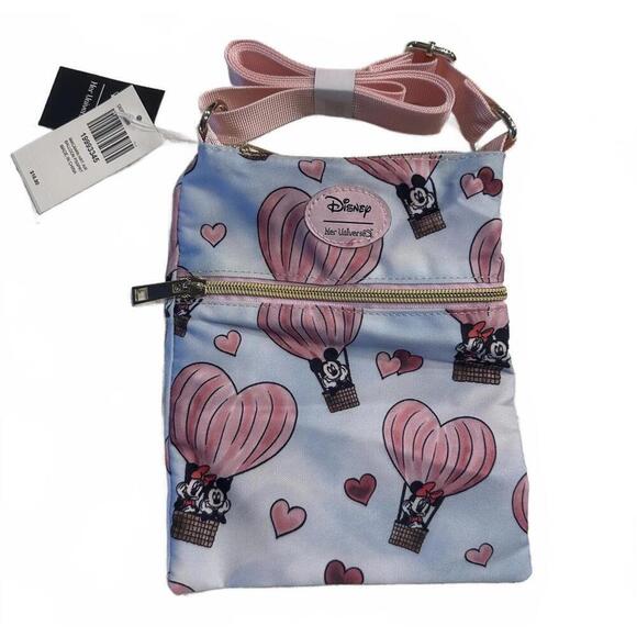 Disney Other - Disney Minnie Mouse Hot Air Balloon Crossbody Shoulder Bag